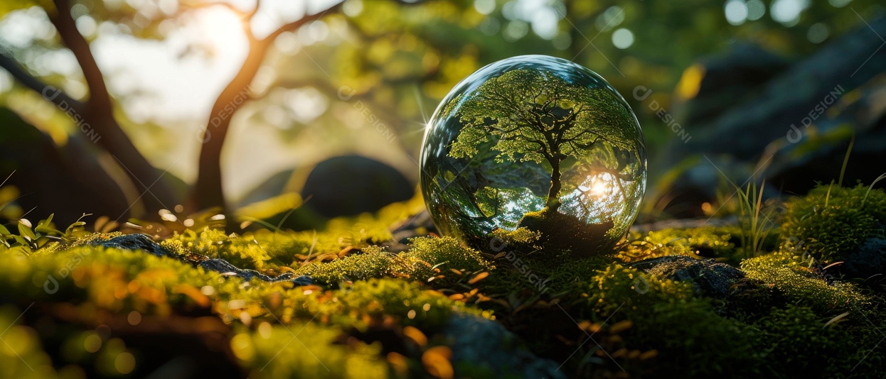 ESG, Meio Ambiente, Social e Governança, indústria sustentável de energia verde IA generativa ambiental.