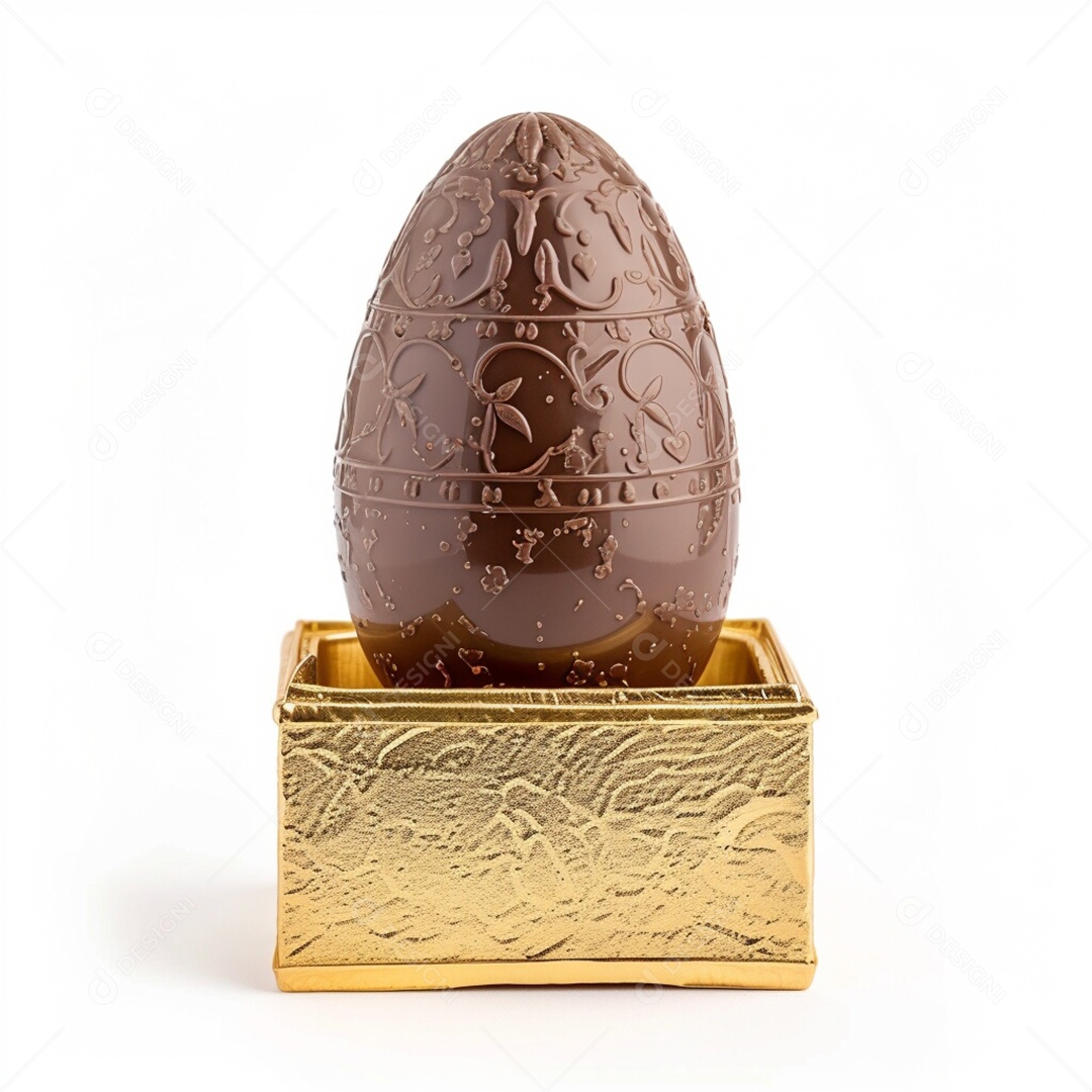 Ovos de Páscoa sobre fundo isolado