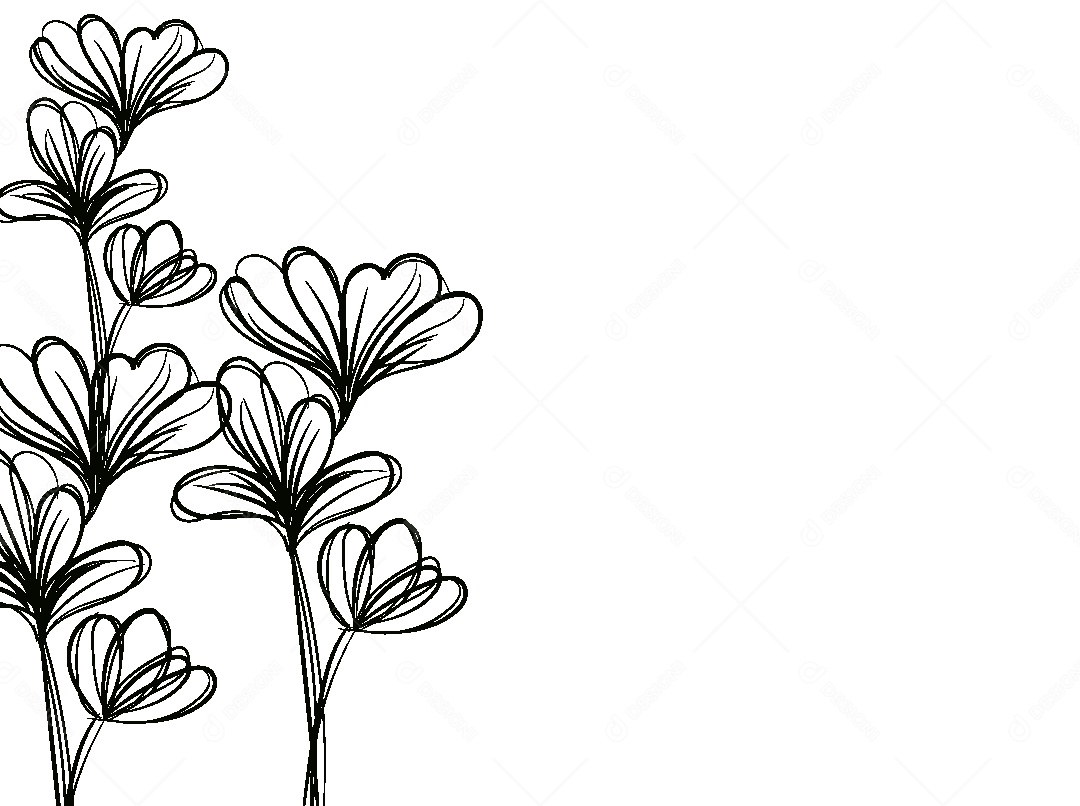 Background Floral Desenho Vetor EPS