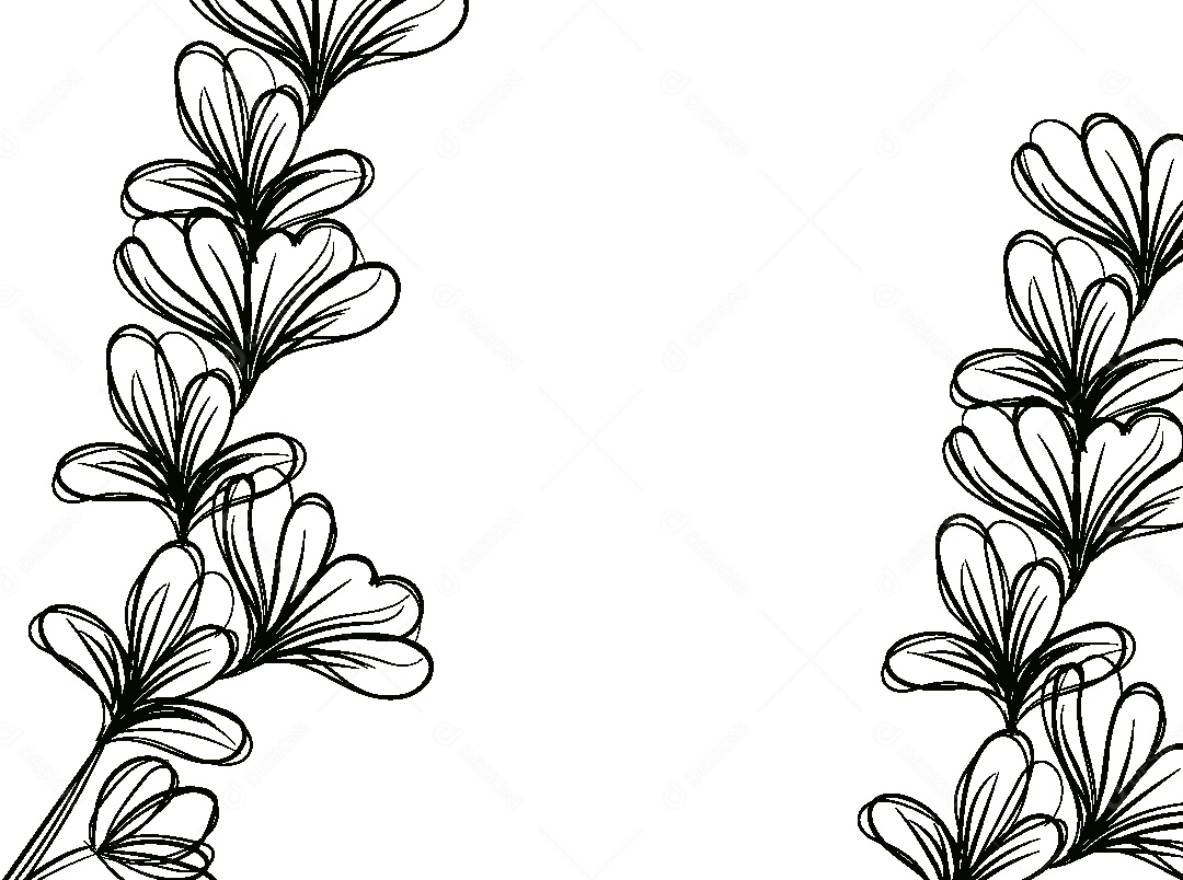 Background Floral Desenho Vetor EPS