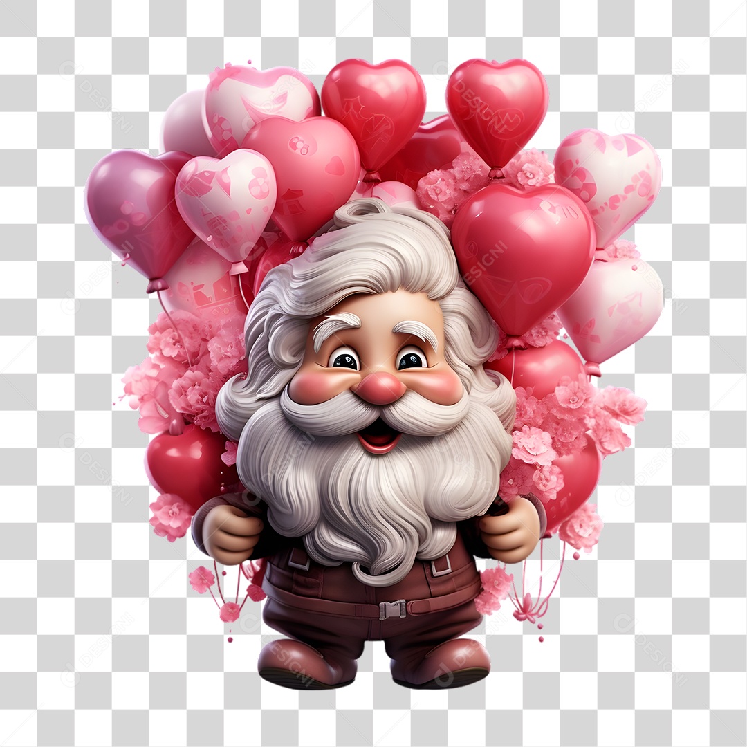 Dia dos Namorados Gnomo PNG Transparente