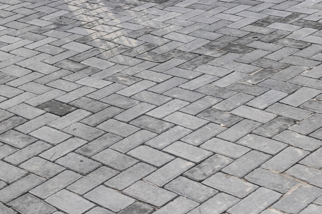 Vista aproximada fundo textura de piso de pedras