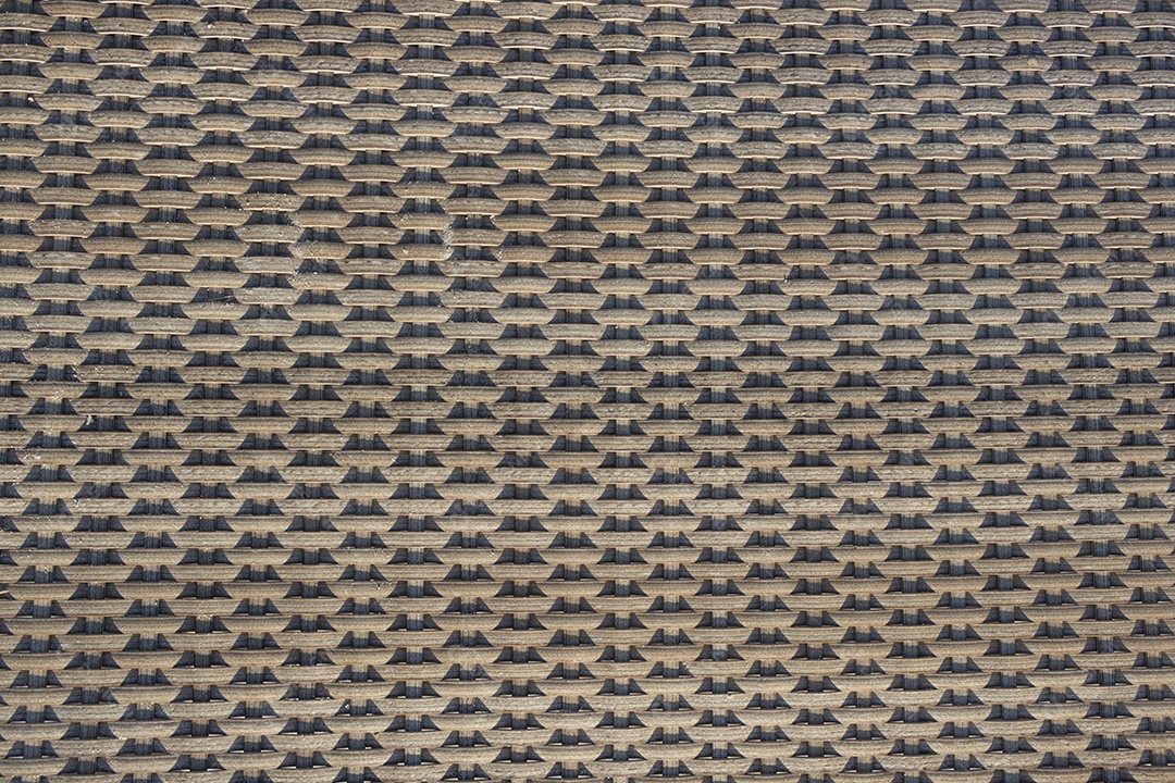 Visão aproximada de tecido para sofá sobre fundo isolado