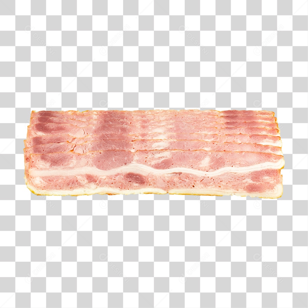 Pedaço de Bacon PNG Transparente