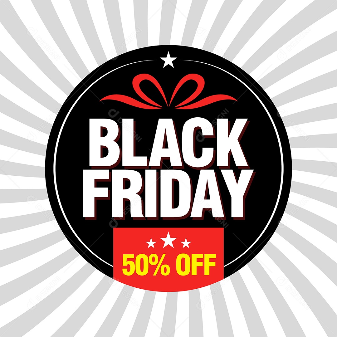 Black Friday Ilustração Vetor EPS Editável