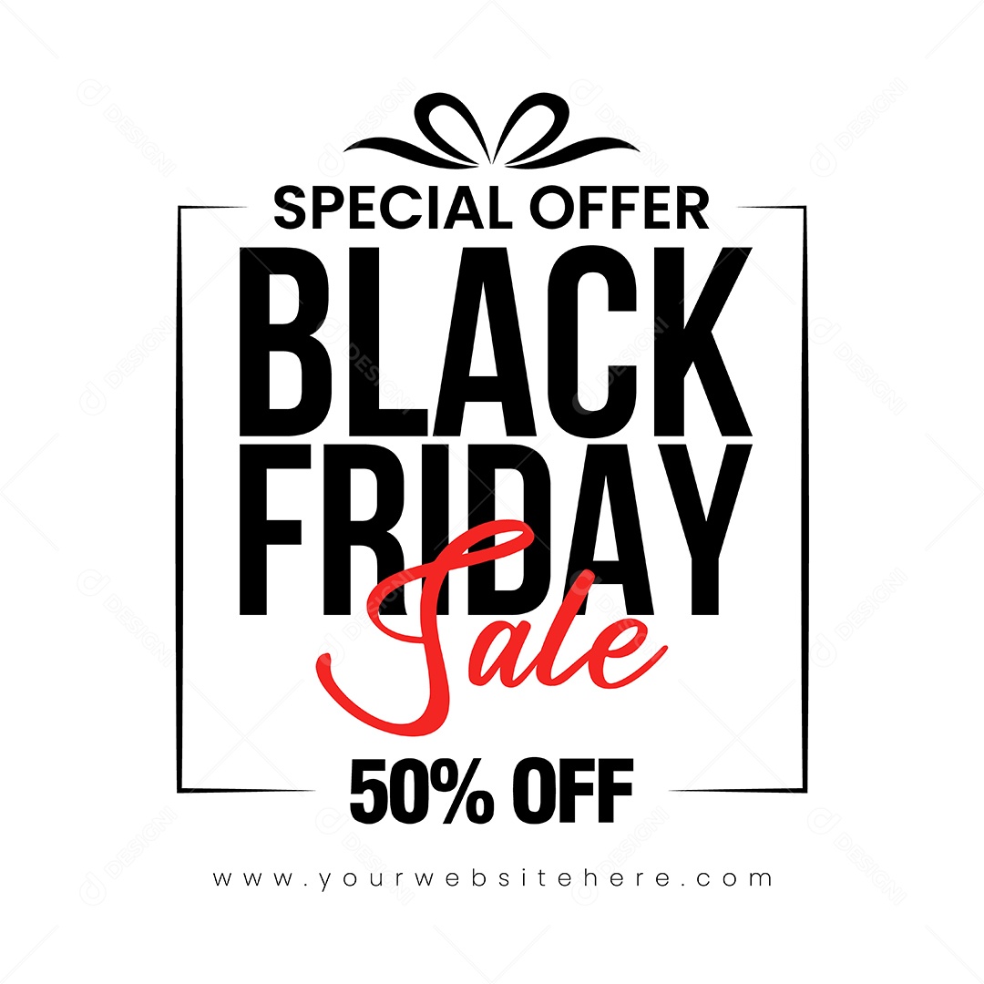 Black Friday Ilustração Vetor EPS Editável