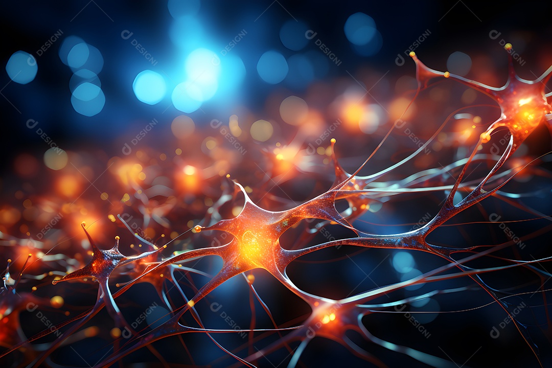 Vírus Coronavírus COVID-19 sob microscópio em amostra de sangue