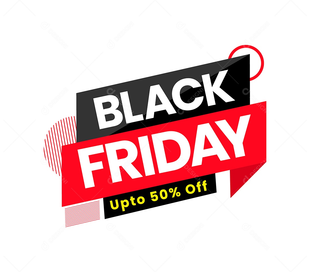 Black Friday Ilustração Vetor EPS Editável