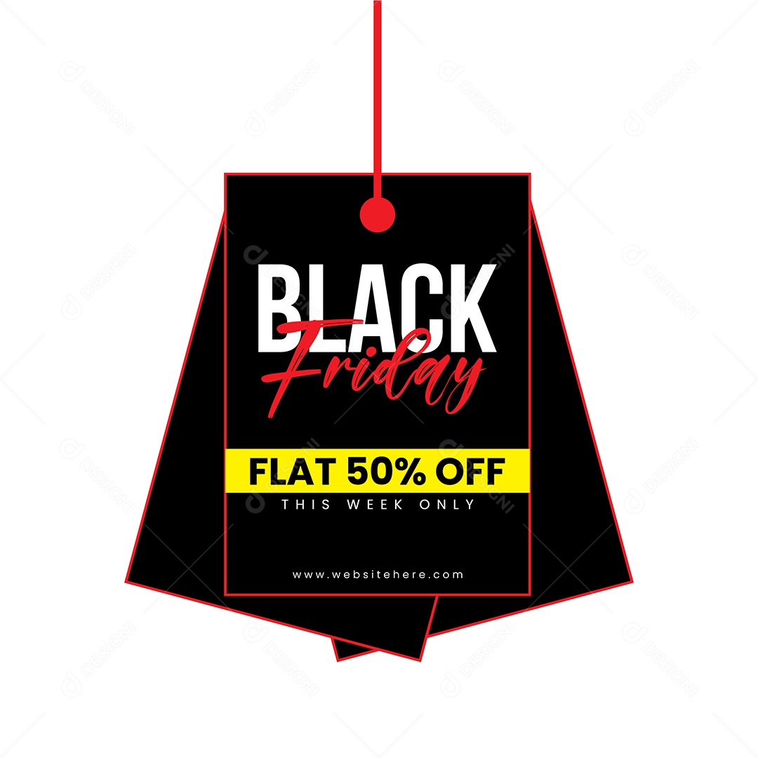 Black Friday Ilustração Vetor EPS Editável