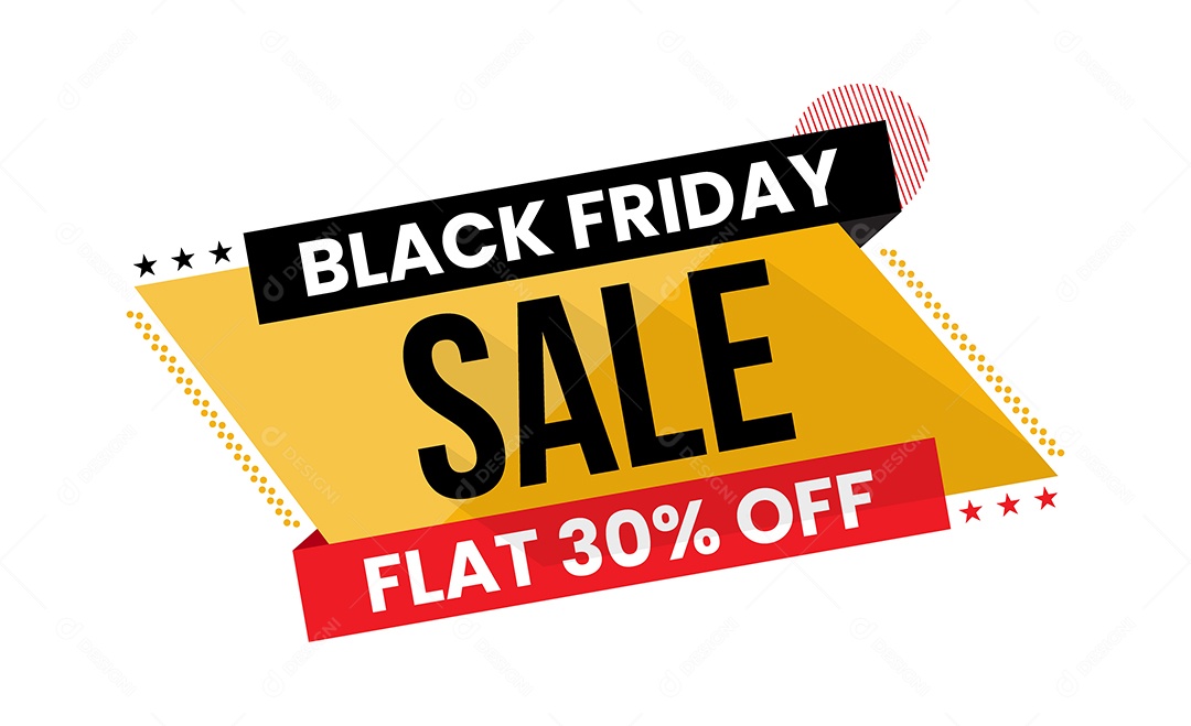 Black Friday Ilustração Vetor EPS Editável