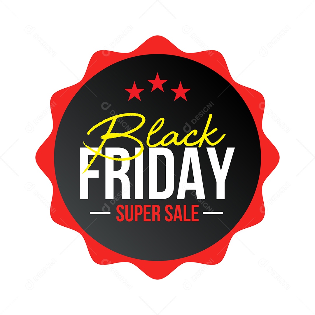 Black Friday Ilustração Vetor EPS Editável