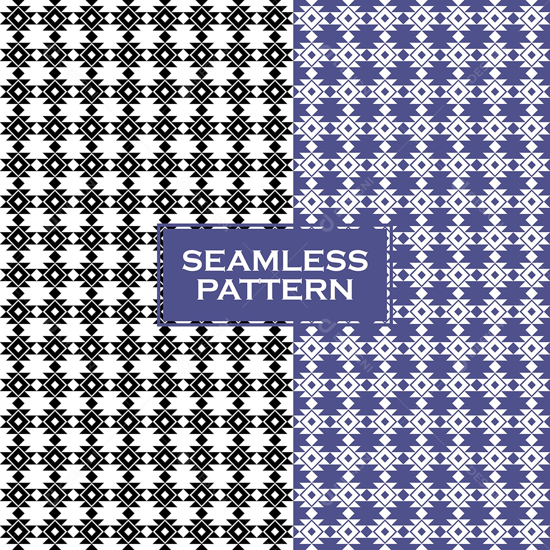 Padrão Geométrico Ilustração Vetor EPS