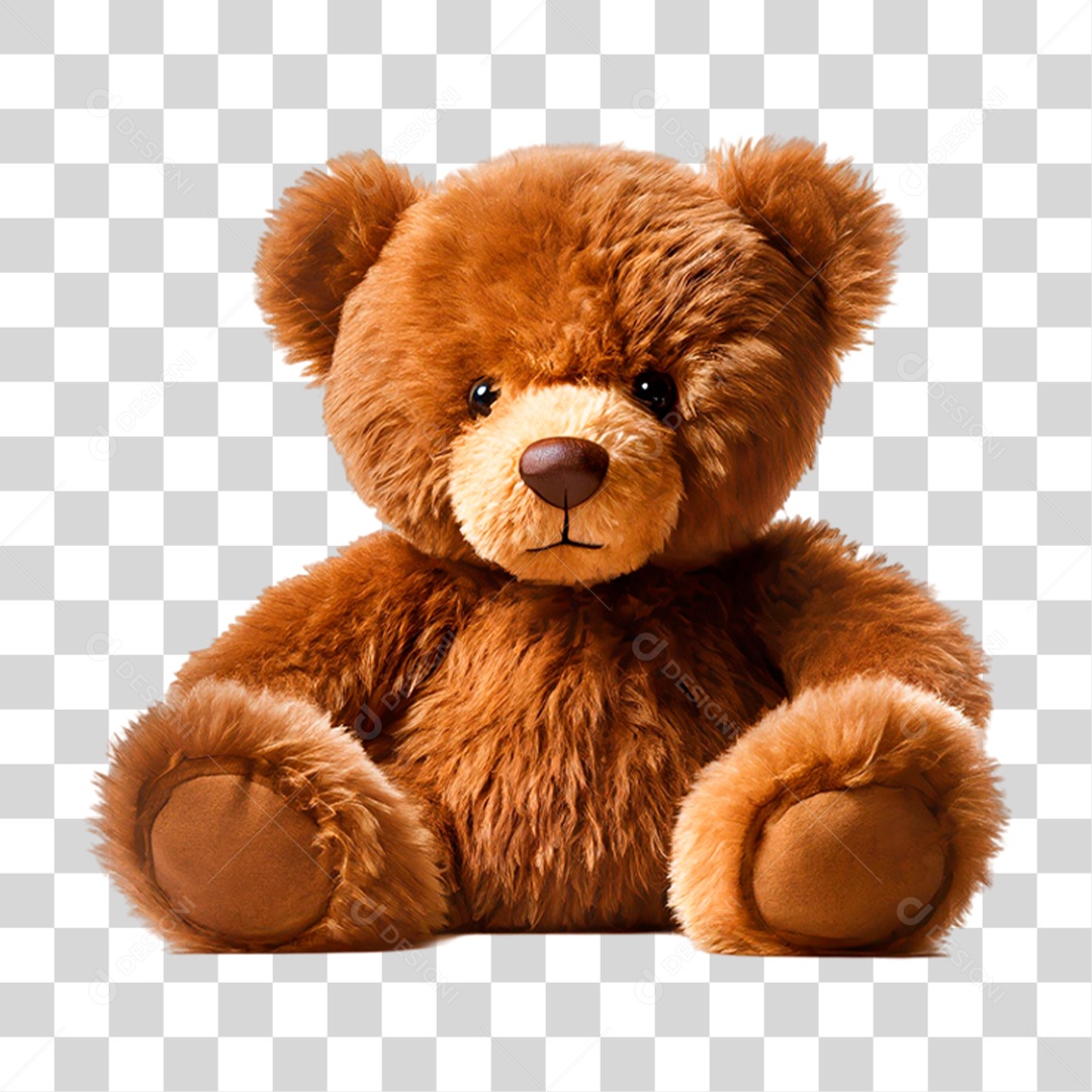Urso de Pelúcia PNG Transparente