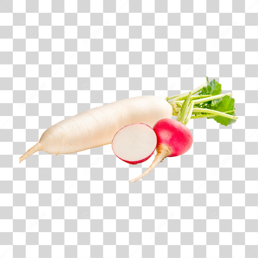 Rabanetes Frescos PNG Transparente