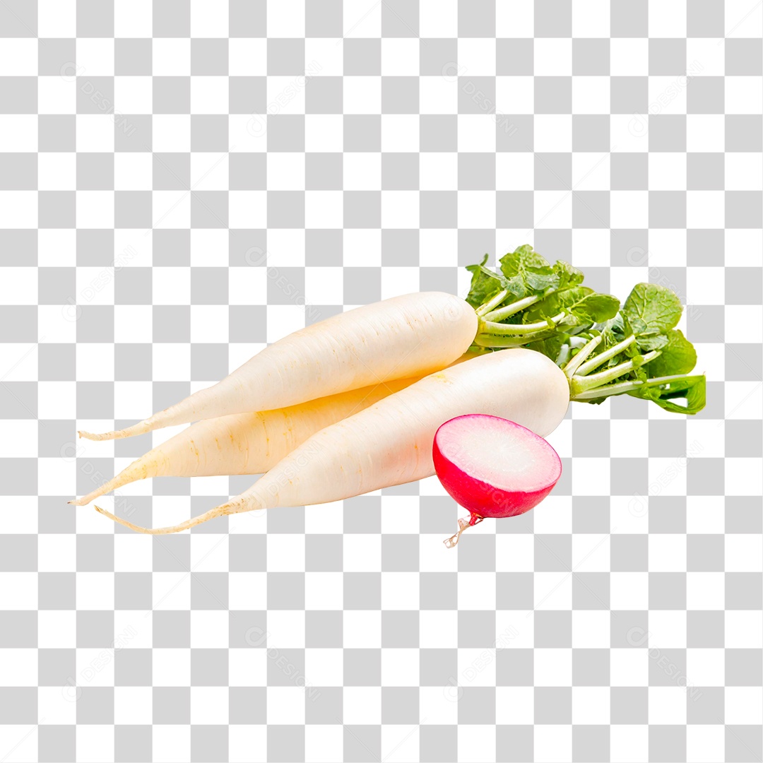 Rabanetes Frescos PNG Transparente