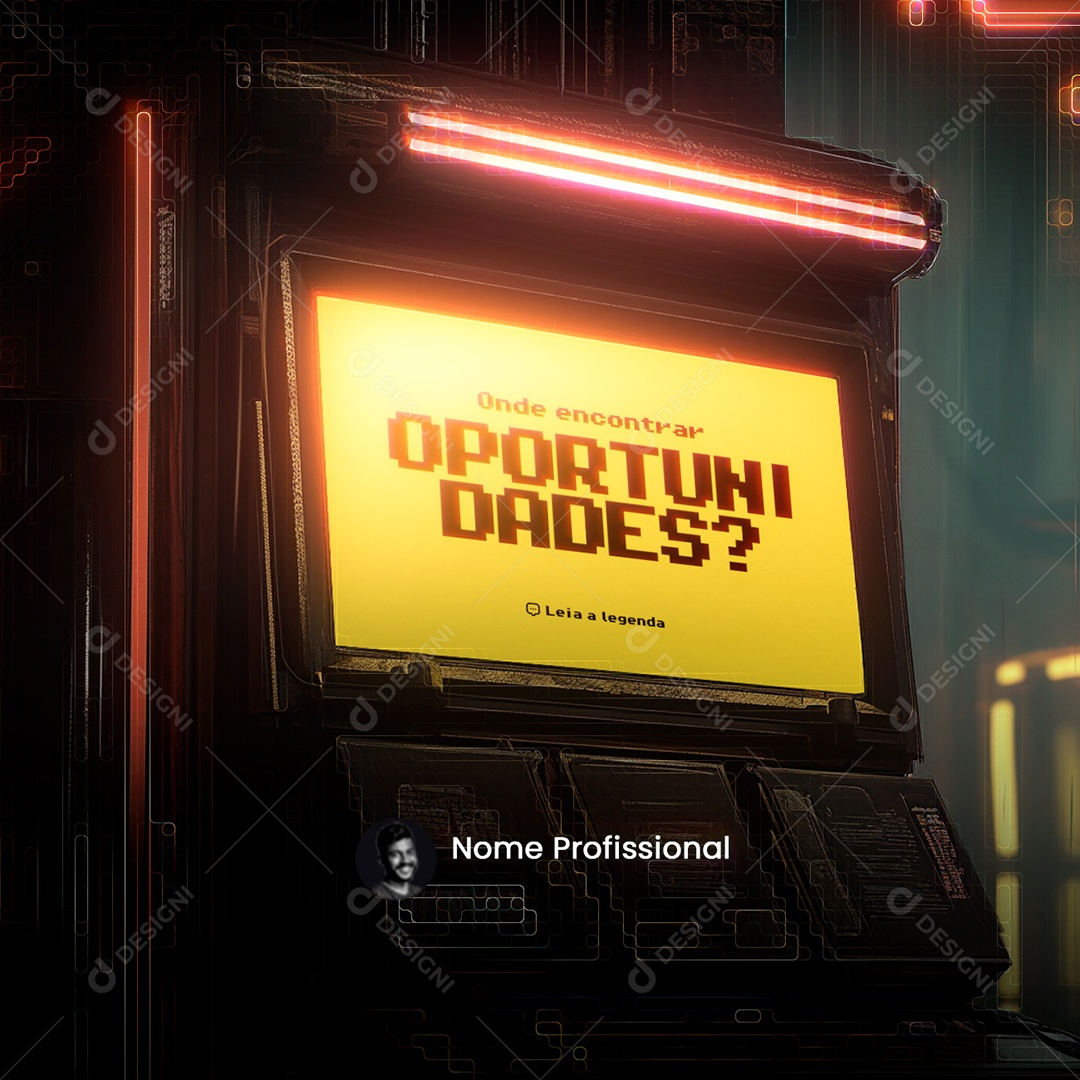 Marketing Digital Onde encontrar Oportunidades Social Media PSD Editável