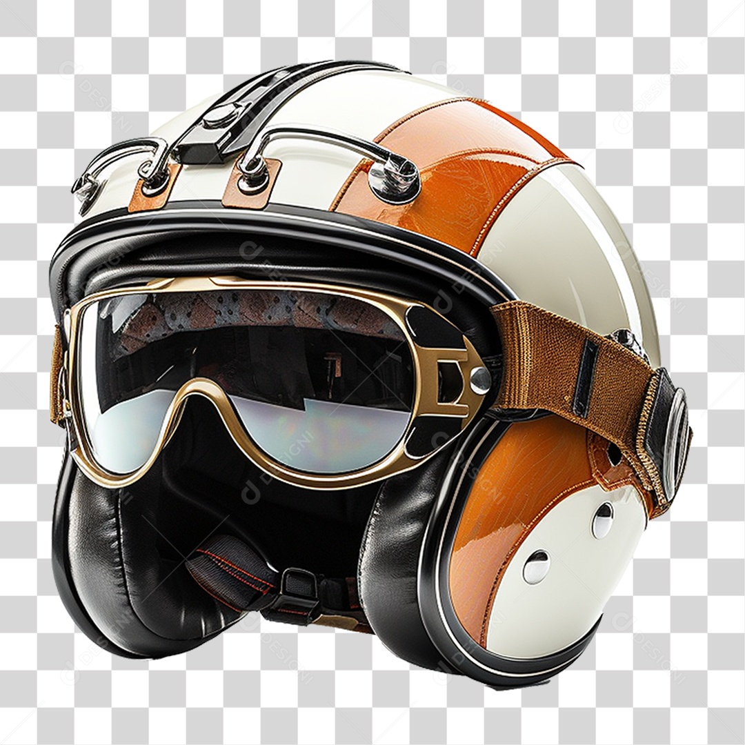 Capacete de Motoqueiro PNG Transparente