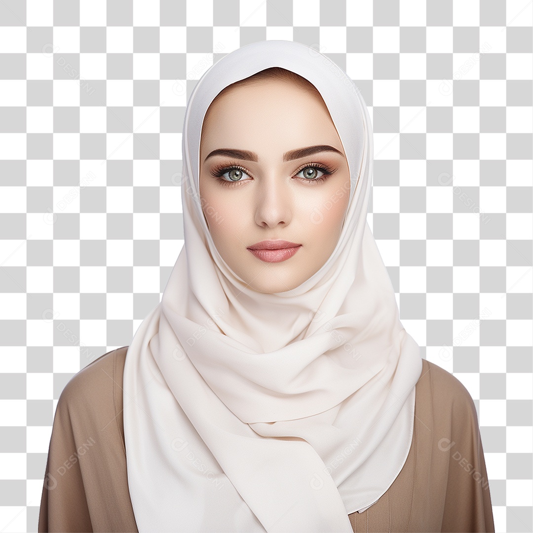 Mulher Muçulmana PNG Transparente