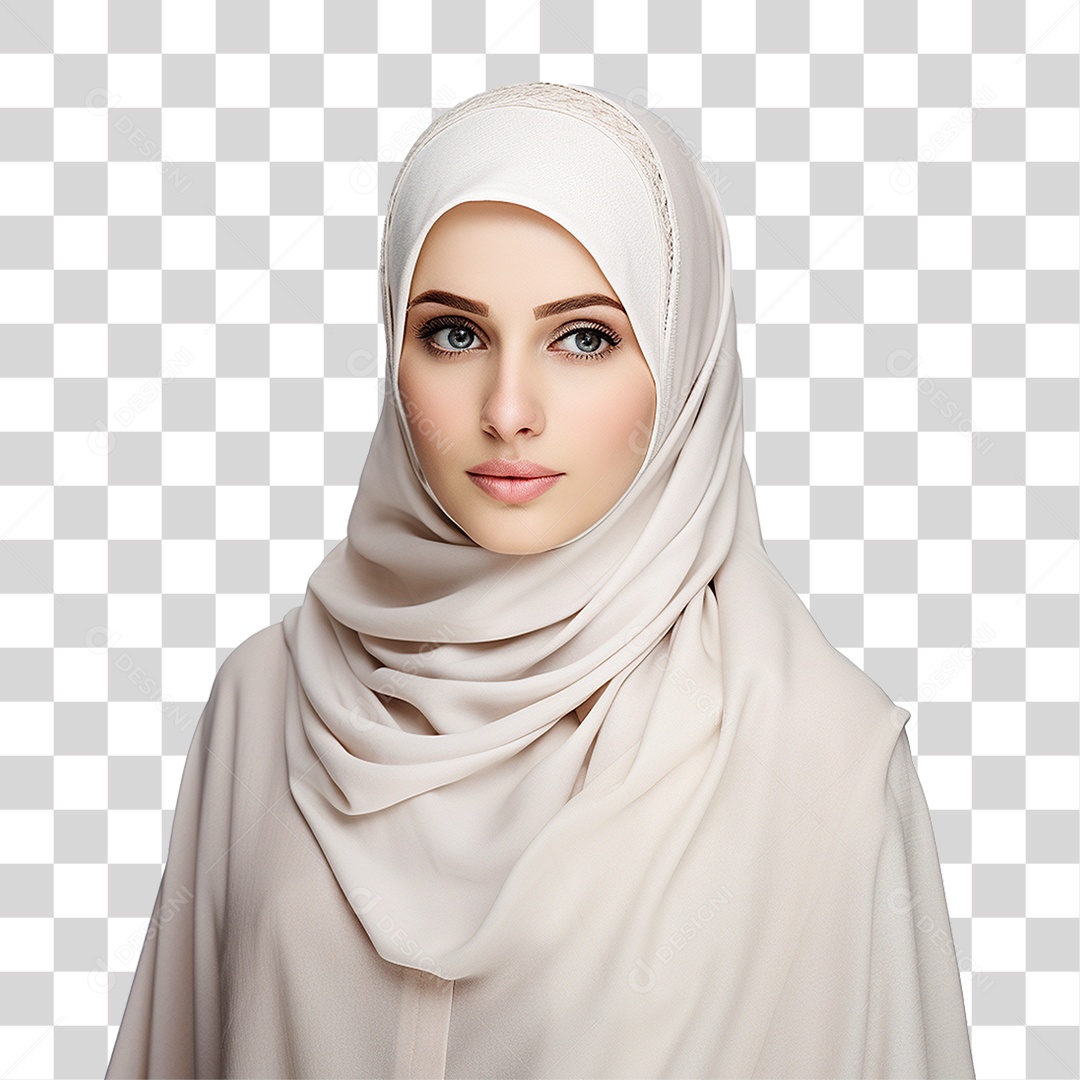 Mulher Muçulmana PNG Transparente