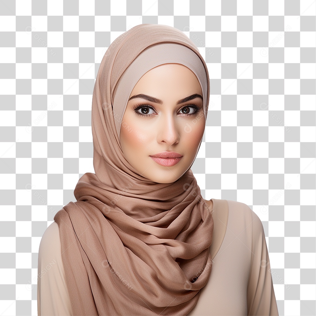 Mulher Muçulmana PNG Transparente
