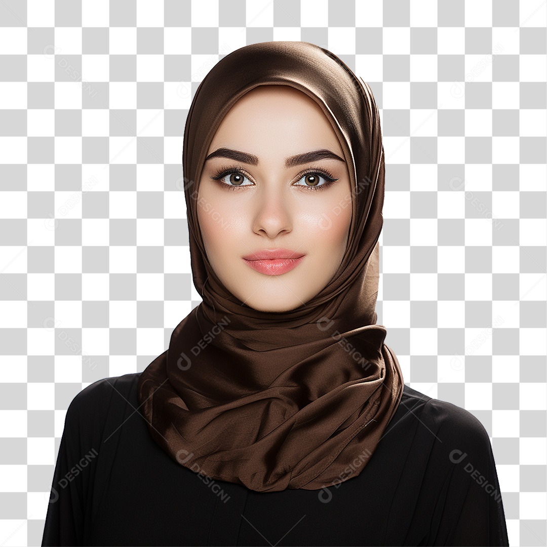 Mulher Muçulmana PNG Transparente