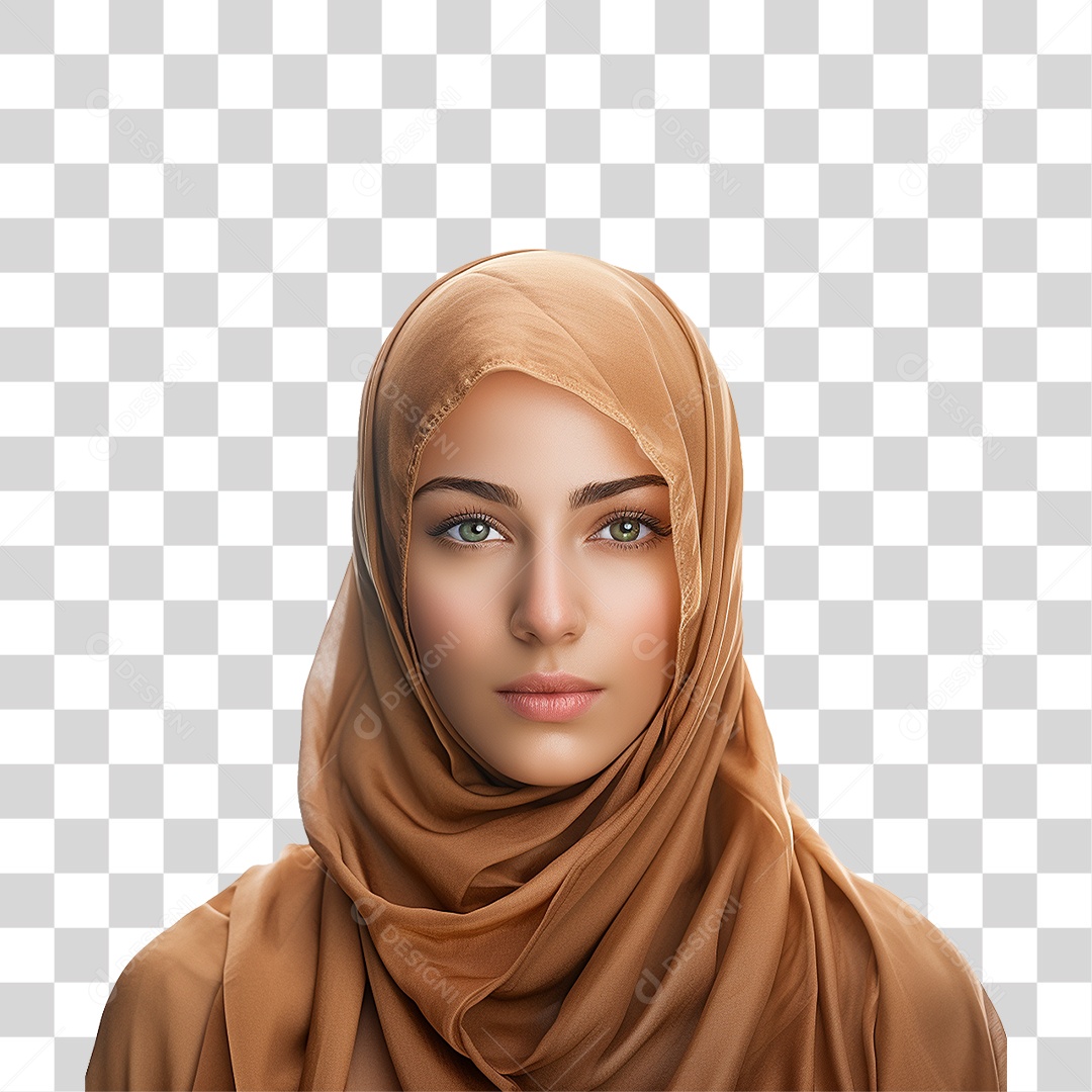 Mulher Muçulmana PNG Transparente