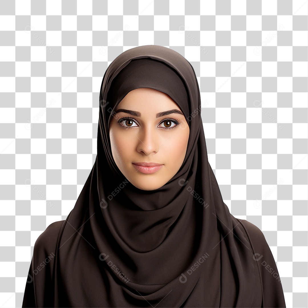 Mulher Muçulmana PNG Transparente