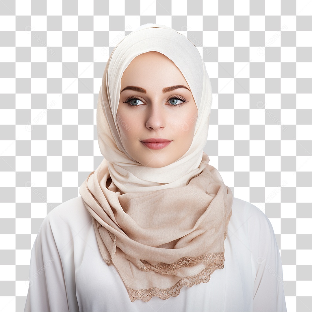 Mulher Muçulmana PNG Transparente