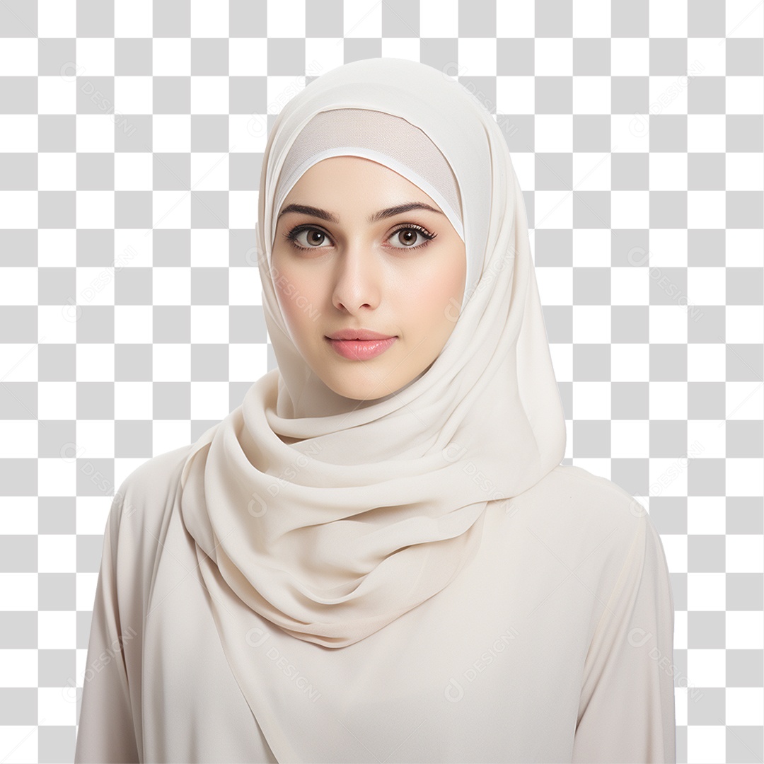 Mulher Muçulmana PNG Transparente