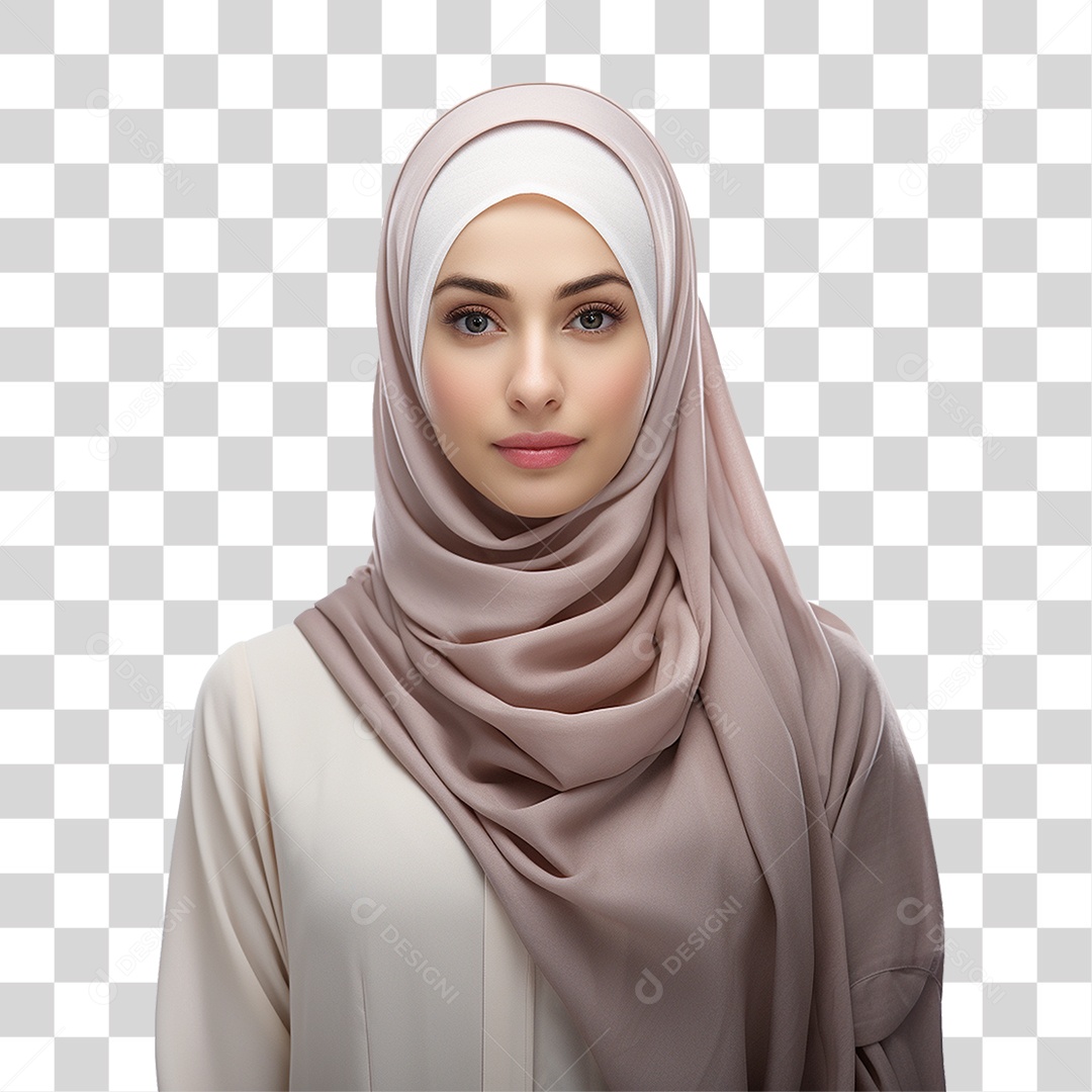 Mulher Muçulmana PNG Transparente