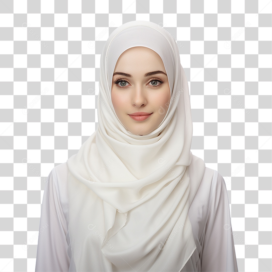 Mulher Muçulmana PNG Transparente