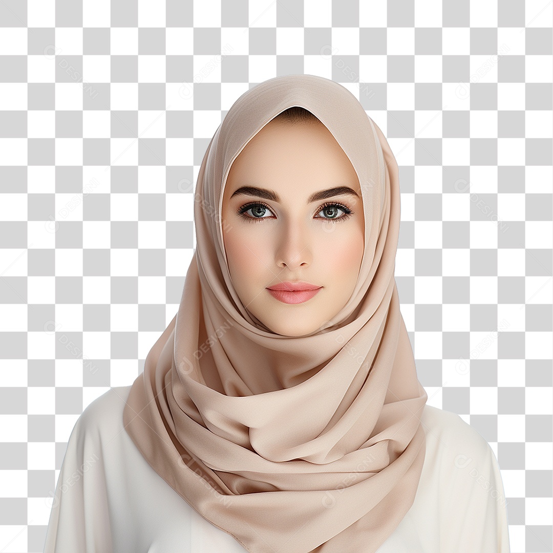 Mulher Muçulmana PNG Transparente