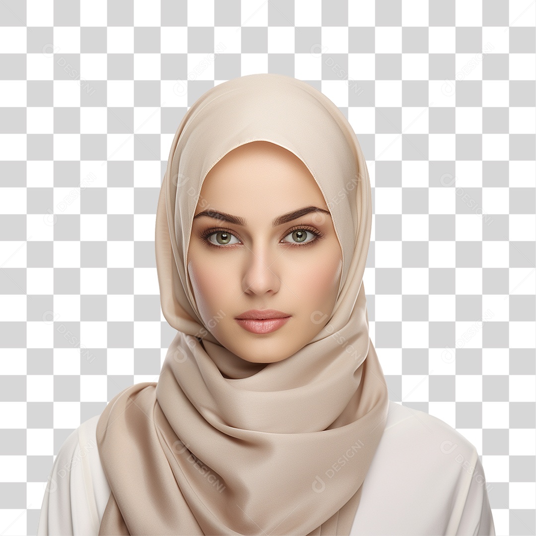 Mulher Muçulmana PNG Transparente