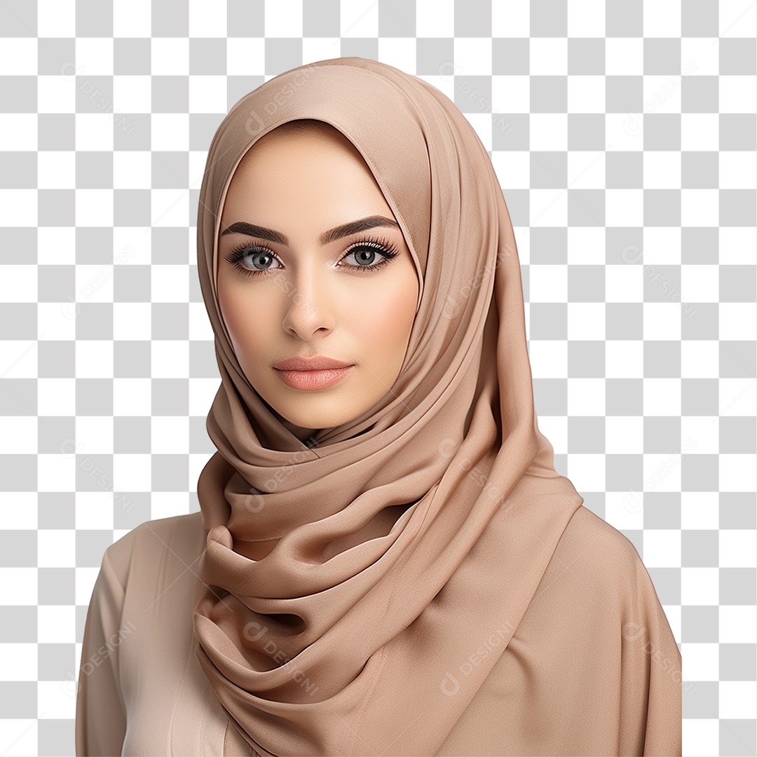 Mulher Muçulmana PNG Transparente