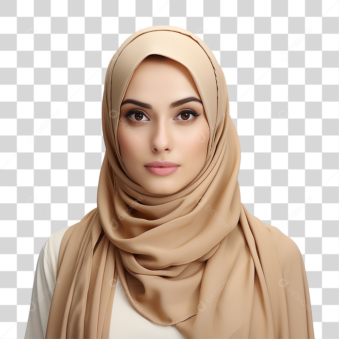 Mulher Muçulmana PNG Transparente