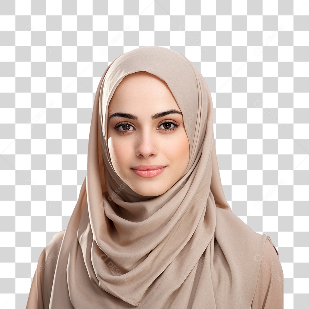 Mulher Muçulmana PNG Transparente