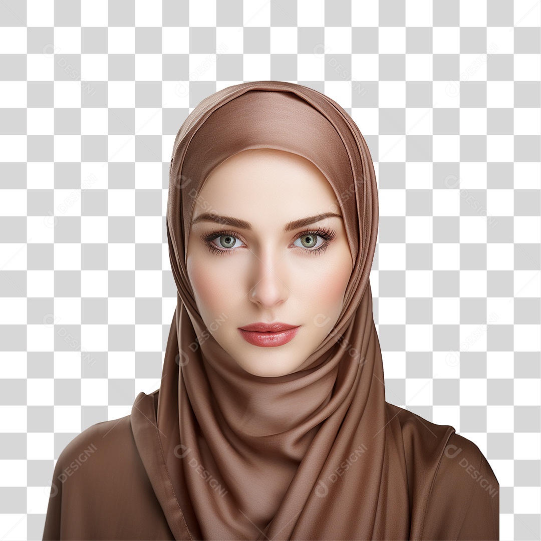 Mulher Muçulmana PNG Transparente