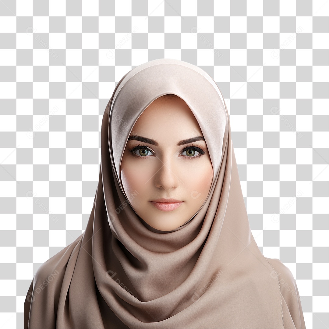 Mulher Muçulmana PNG Transparente