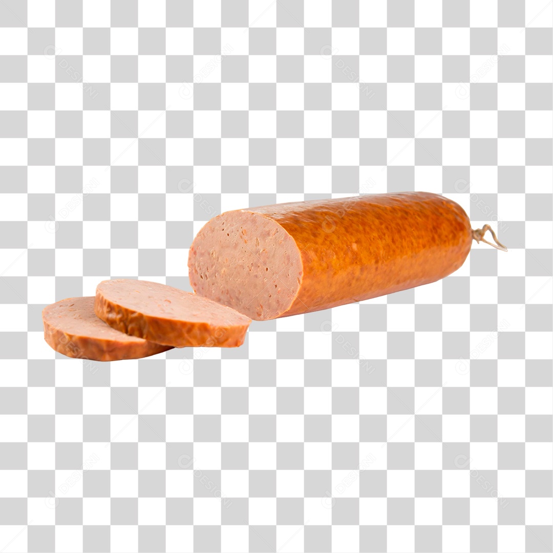 Salsichão Fatiado PNG Transparente