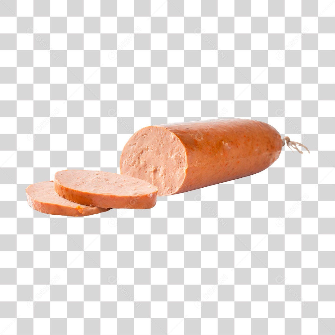 Salsichão Fatiado PNG Transparente