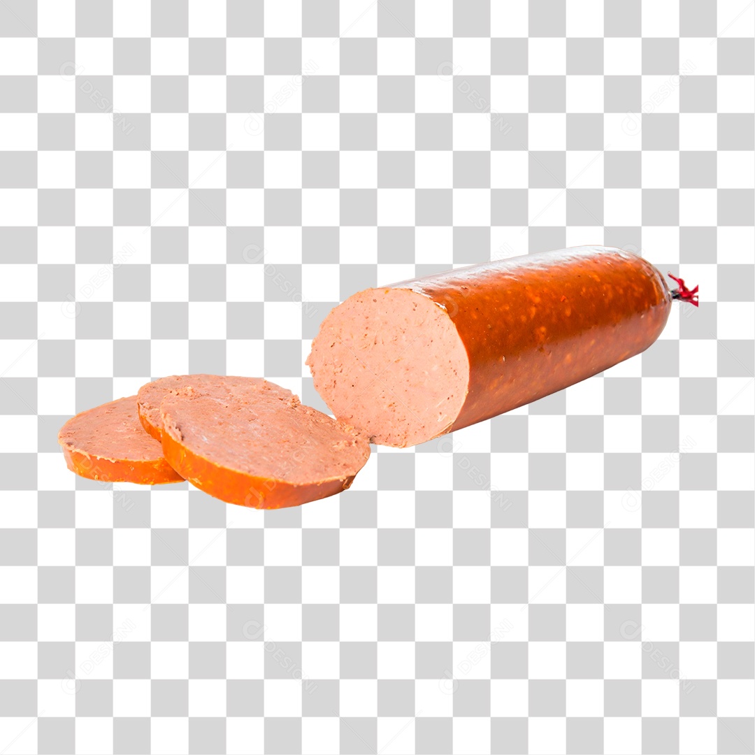 Salsichão Fatiado PNG Transparente