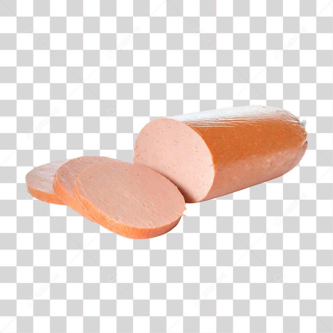 Salsichão Fatiado PNG Transparente