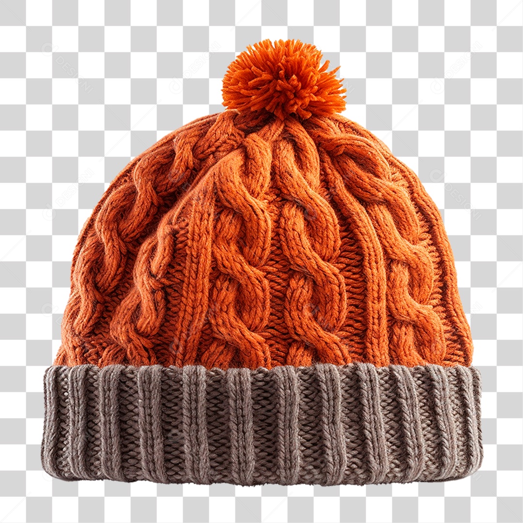 Gorro de Malha PNG Transparente