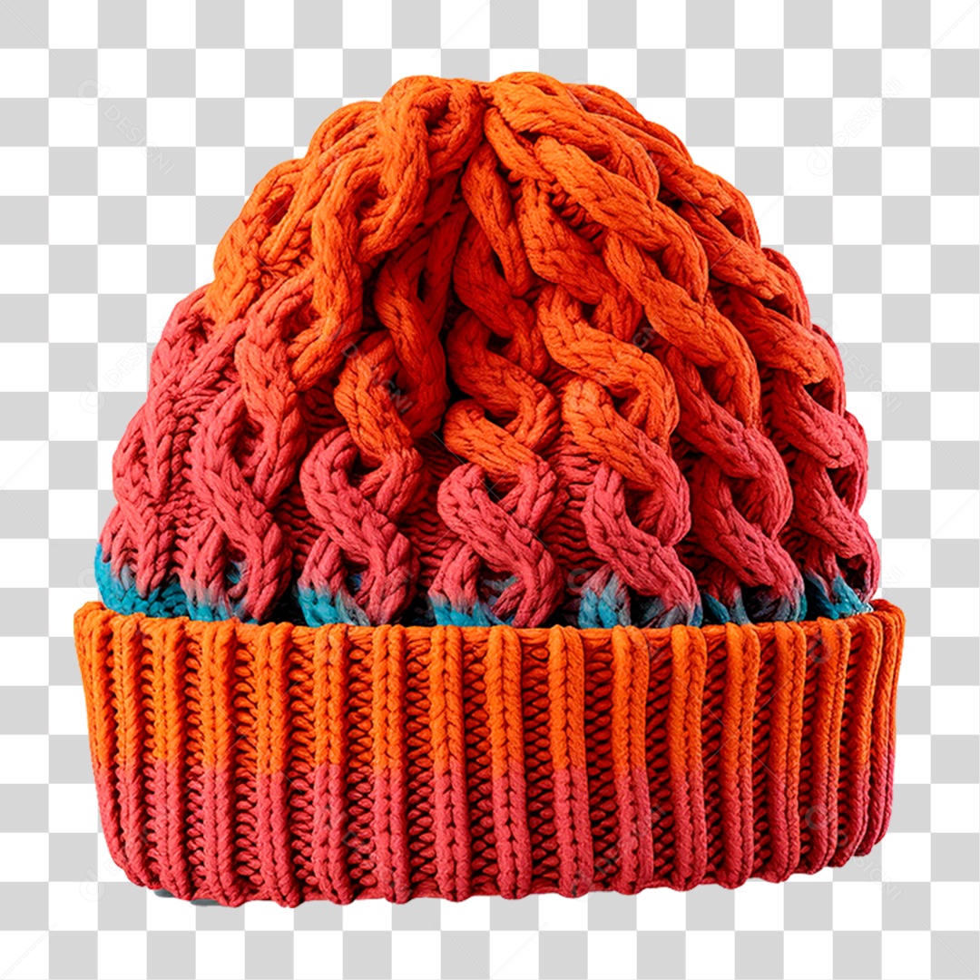 Gorro de Malha PNG Transparente