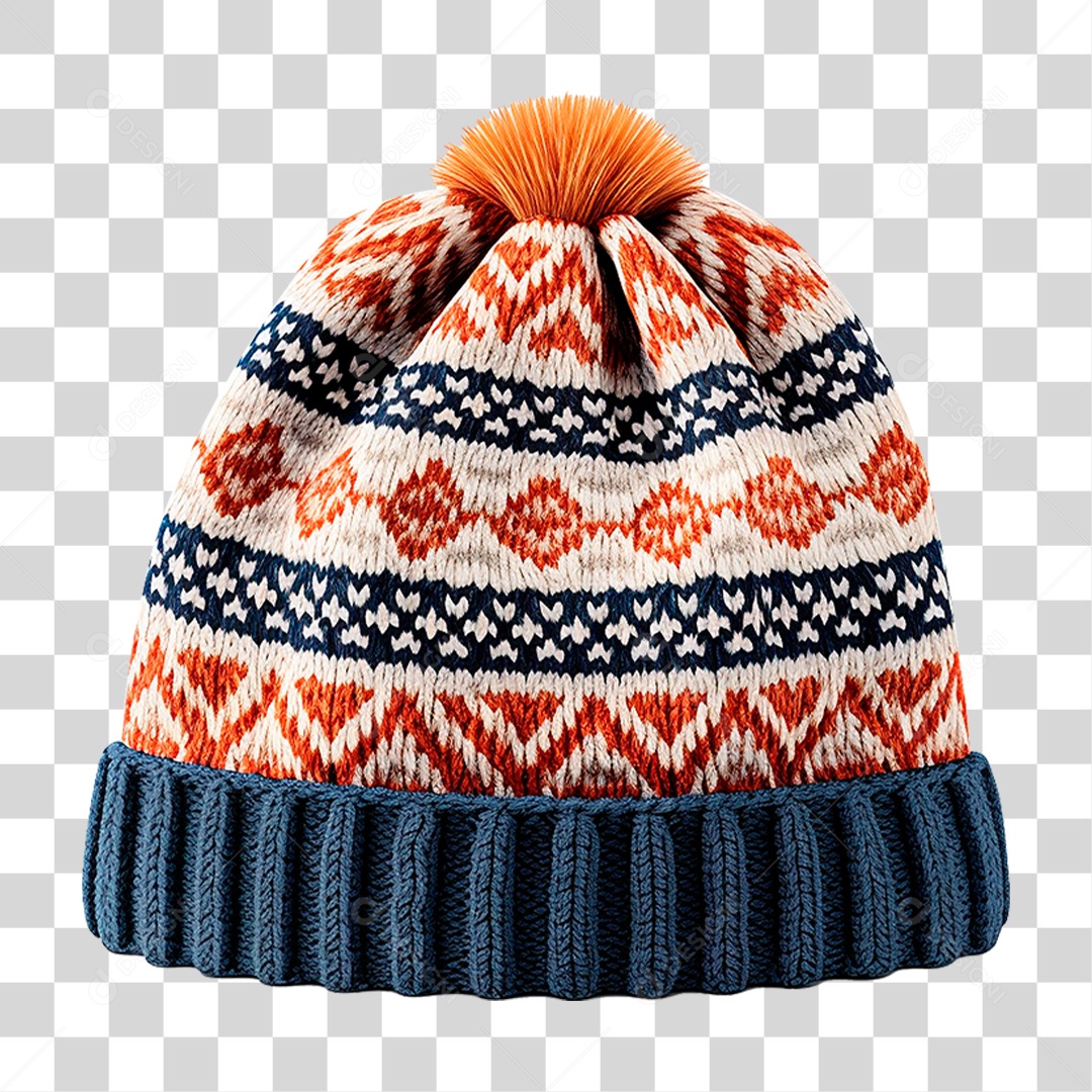 Gorro de Malha PNG Transparente
