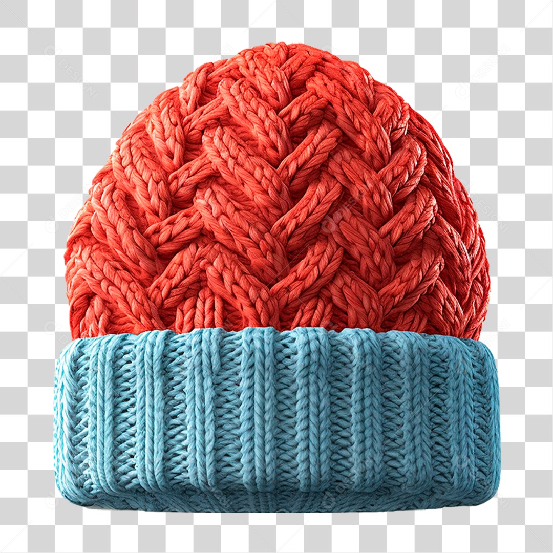 Gorro de Malha PNG Transparente
