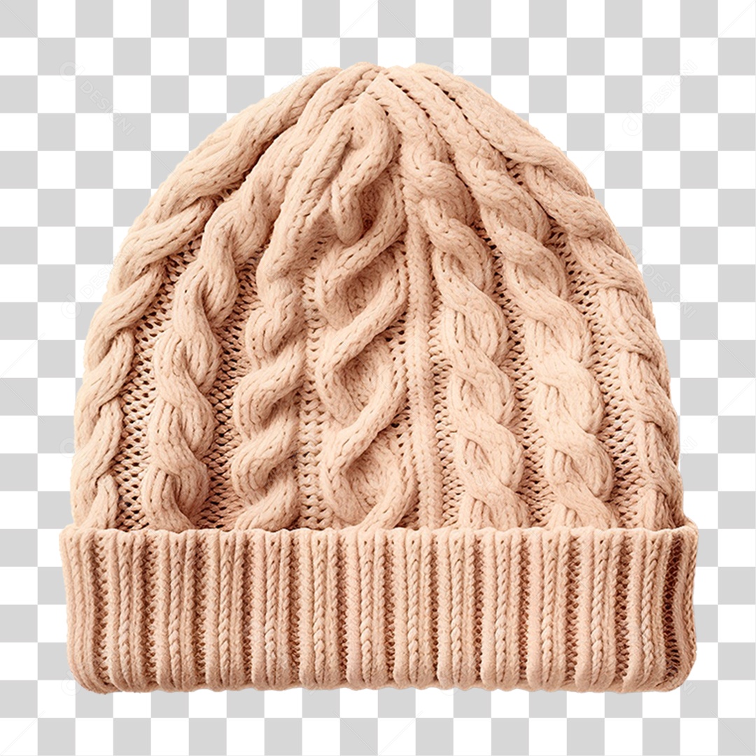 Gorro de Malha PNG Transparente