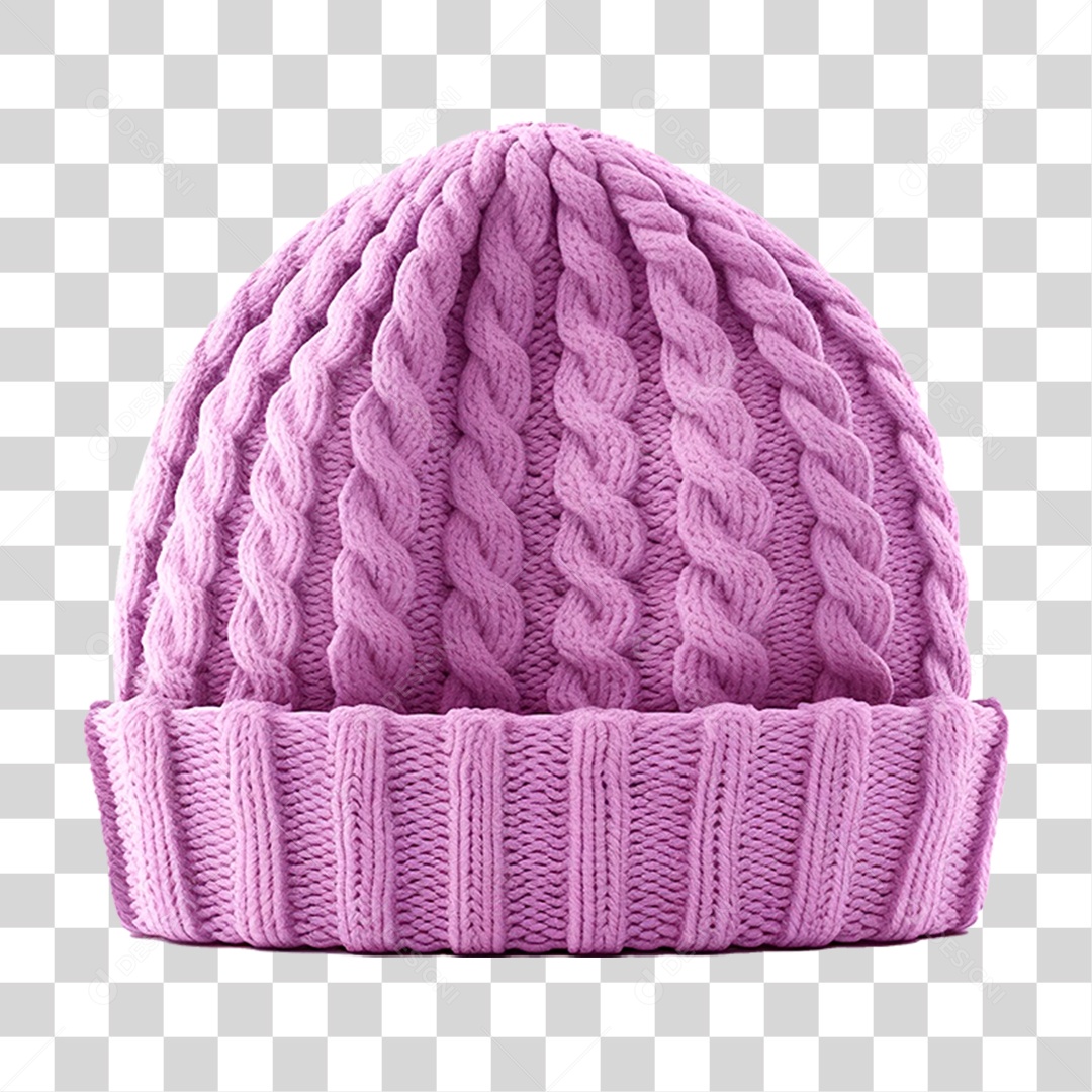 Gorro de Malha PNG Transparente