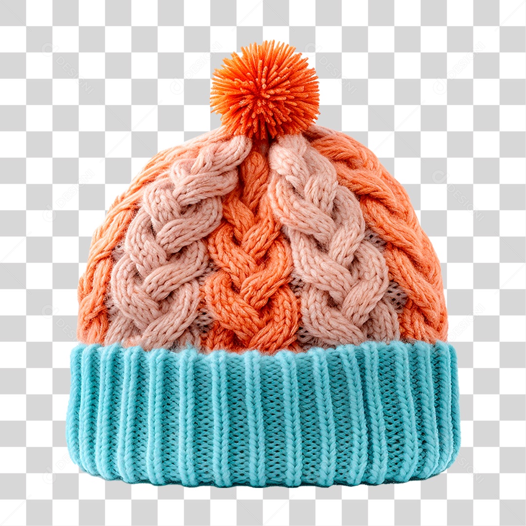 Gorro de Malha PNG Transparente