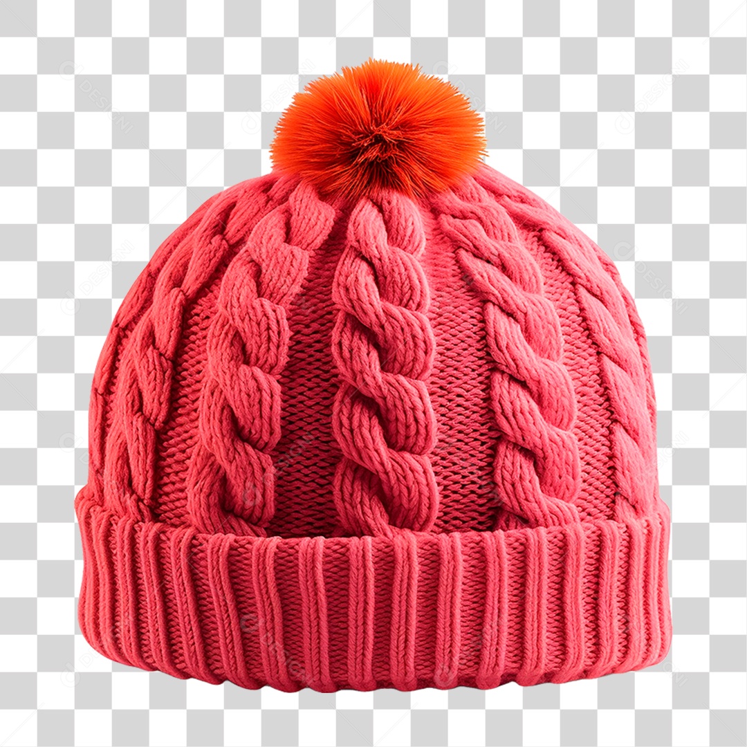 Gorro de Malha PNG Transparente